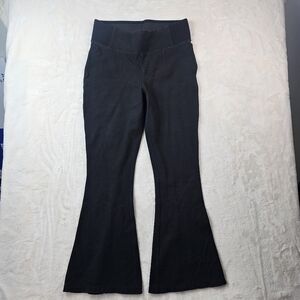 Kit & Ace Flare Pants Women’s 6 Leggings Black Spandex Stretch Workout